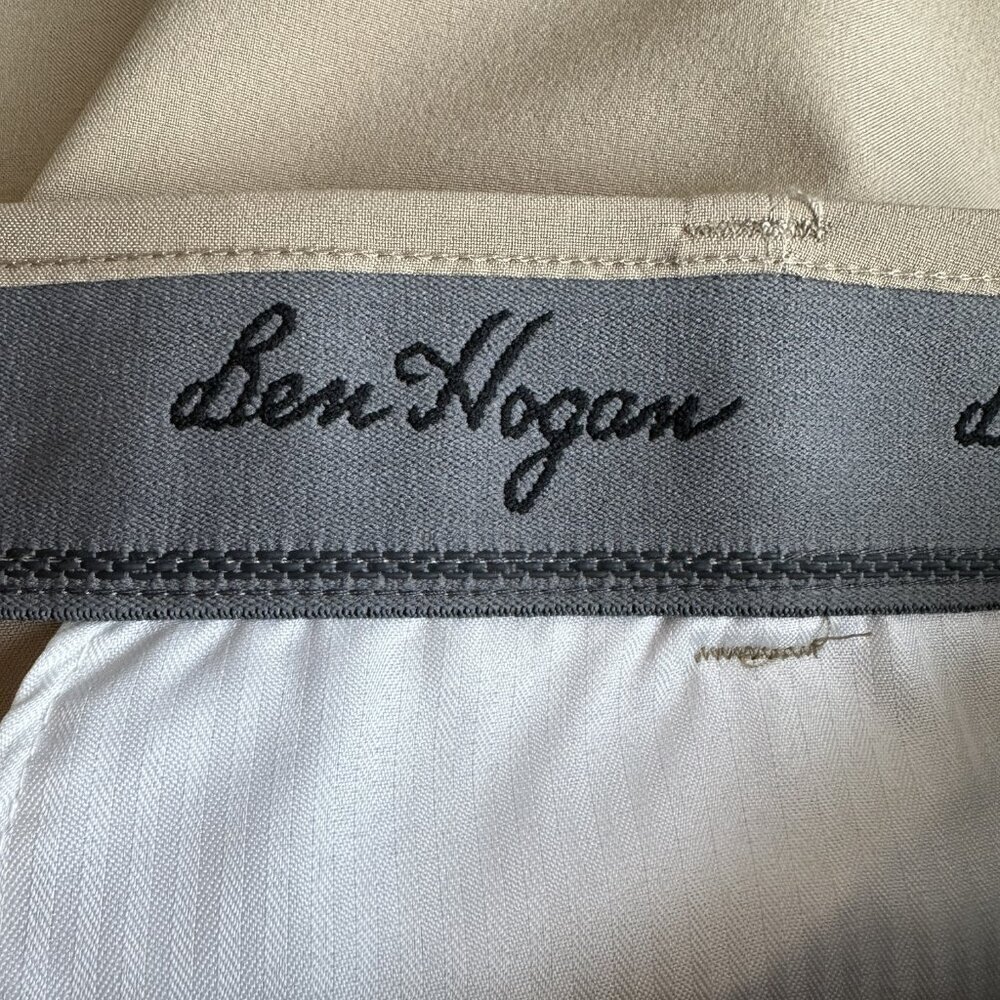 Men's Performance Ben Hogan Shorts Size 44" Waist Tan Colored NWT - Picture 5 of 7